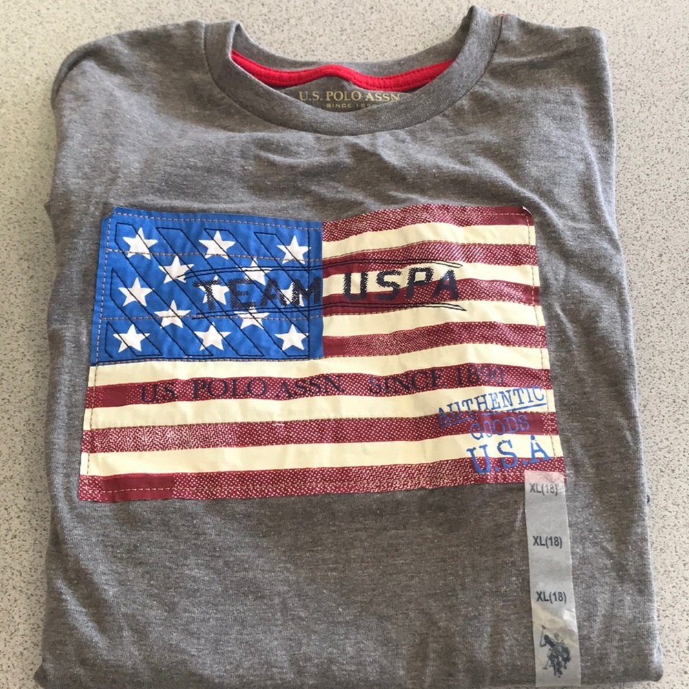 U S Polo Assn boys shirt size XL (18)